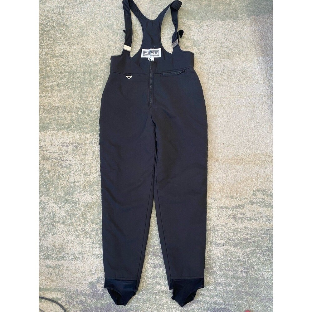 FERA Internationale Black Ski Snow Bibs Women’s Size 18R (Regular)